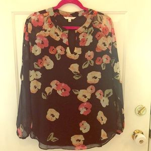 CAbi - Poppy Blouse - Size Large- NWOT